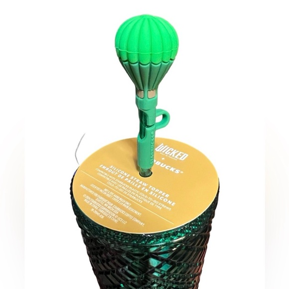 Starbucks NWT Wicked Emerald City Limited Edition Green Gemstone Cold Cup - Picture 6 of 11